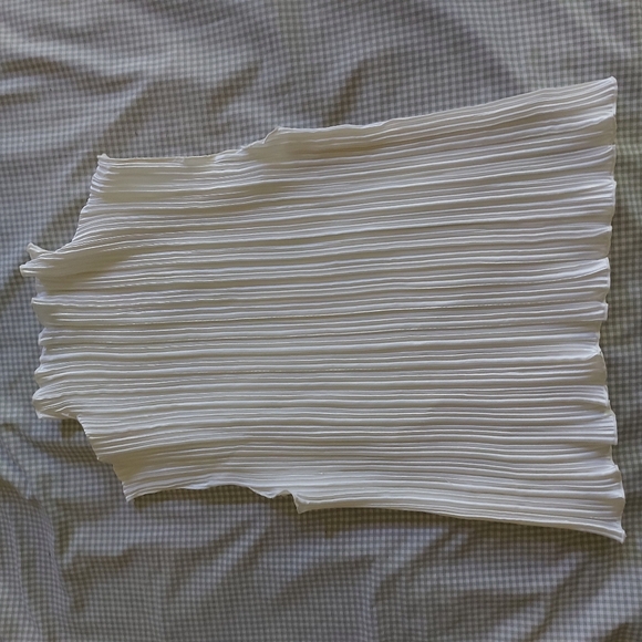 Vintage pleated high neck top - Picture 2 of 4